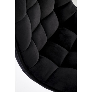 LUXE modern bárszék – fekete / arany