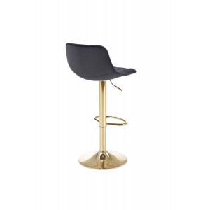 LUXE modern bárszék – fekete / arany