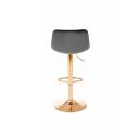 LUXE modern bárszék – szürke / arany