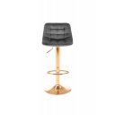 LUXE modern bárszék – szürke / arany