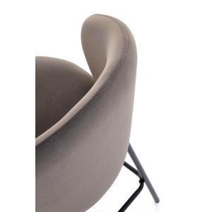 WRAP modern bárszék – szürke / fekete