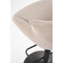 DASH modern bárszék – bézs / fekete