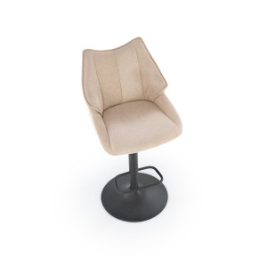 DASH modern bárszék – bézs / fekete