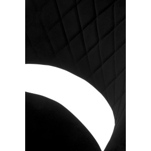 ORBIT modern bárszék – fekete / dió