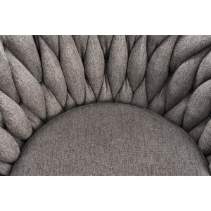 WEAVE modern bárszék – szürke / fekete