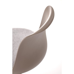 SHIFT modern bárszék – szürke / cappuccino