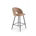 BREEZE modern bárszék – bézs / fekete