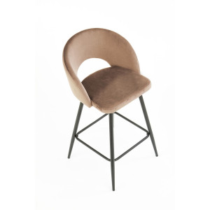 BREEZE modern bárszék – bézs / fekete