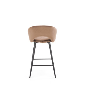 BREEZE modern bárszék – bézs / fekete