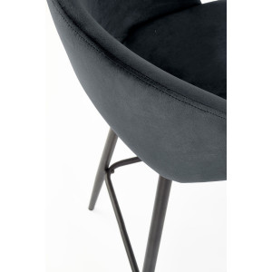 BREEZE modern bárszék – fekete