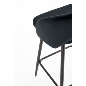 BREEZE modern bárszék – fekete