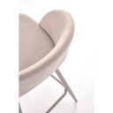 BREEZE modern bárszék – világos bézs / kasmír
