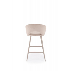 BREEZE modern bárszék – világos bézs / kasmír
