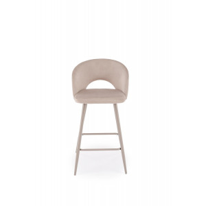 BREEZE modern bárszék – világos bézs / kasmír