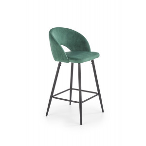 BREEZE modern bárszék – zöld / fekete