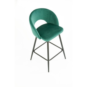 BREEZE modern bárszék – zöld / fekete