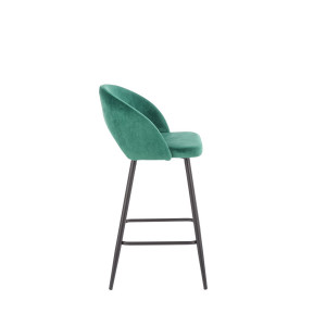 BREEZE modern bárszék – zöld / fekete