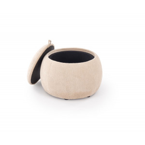 POPPY modern tárolós puff – bézs