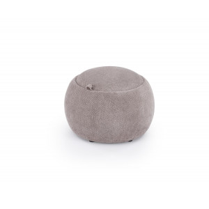 POPPY modern tárolós puff – szürke