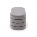 COVE modern tárolós pad – szürke