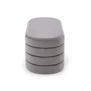 COVE modern tárolós pad – szürke