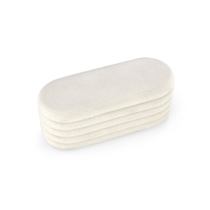 RIPPLE modern tárolós pad – krém