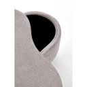 HUSH modern tárolós pad – szürke