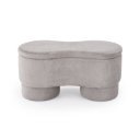 HUSH modern tárolós pad – szürke
