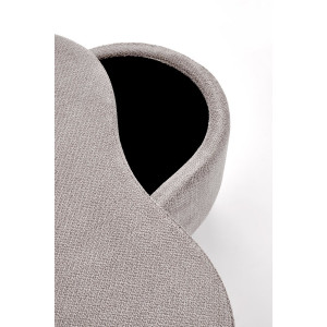HUSH modern tárolós pad – szürke