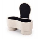HUSH modern tárolós pad – bézs