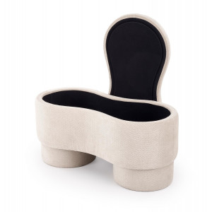 HUSH modern tárolós pad – bézs
