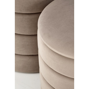 BOBBLE modern tárolós puff szett – bézs