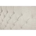 CHATEAU chesterfield franciaágy 180 × 200 cm – bézs