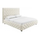 CHATEAU chesterfield franciaágy 180 × 200 cm – bézs