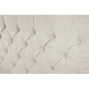 CHATEAU chesterfield franciaágy 180 × 200 cm – bézs