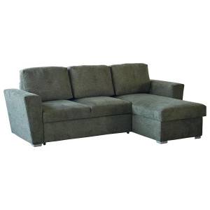 FLEXI sarokkanapé ágyfunkcióval 245 cm – zöld