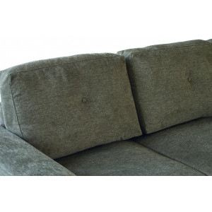 FLEXI sarokkanapé ágyfunkcióval 245 cm – zöld