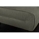 FLIP kordbársony fotelágy 140 cm – zöld / fekete