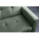 NAPPER kordbársony kanapéágy 180 cm – zöld
