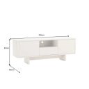 MARVELL modern TV-szekrény 150 cm – natúr travertin