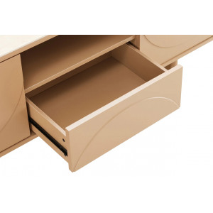 MARVELL modern TV-szekrény 150 cm – natúr travertin