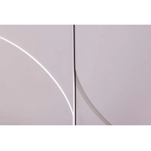 MARVELL modern komód 180 cm – fehér márvány