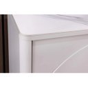MARVELL modern fiókos komód 82 cm – fehér márvány