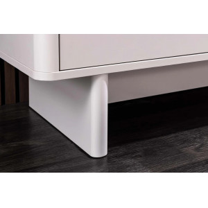 MARVELL modern fiókos komód 82 cm – fehér márvány