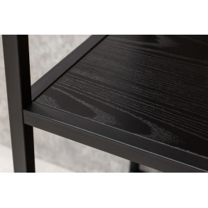 LINEA modern polc 185 cm – kőris / fekete