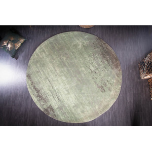 BLEND modern kerek szőnyeg 150 cm – zöld