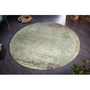BLEND modern kerek szőnyeg 150 cm – zöld