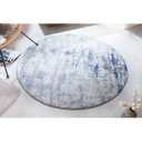 BLEND modern kerek szőnyeg 150 cm – kék