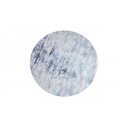 BLEND modern kerek szőnyeg 150 cm – kék
