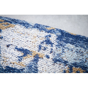BLEND modern kerek szőnyeg 150 cm – kék